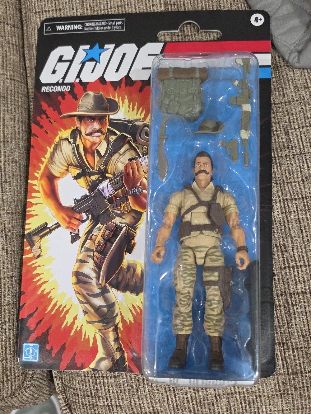 Hasbro G.I. Joe Recondo Action Figure – Tan, Green, Black